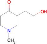 3-(2-hydroxyethyl)-1-methylpiperidin-4-one