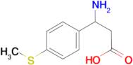 3-amino-3-[4-(methylthio)phenyl]propanoic acid