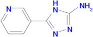 3-(3-pyridinyl)-1H-1,2,4-triazol-5-amine