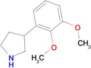 3-(2,3-dimethoxyphenyl)pyrrolidine