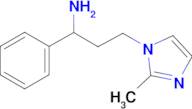 3-(2-methyl-1H-imidazol-1-yl)-1-phenylpropan-1-amine