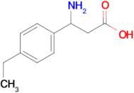 3-amino-3-(4-ethylphenyl)propanoic acid