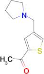 1-[4-(pyrrolidin-1-ylmethyl)-2-thienyl]ethanone