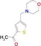 1-[4-(morpholin-4-ylmethyl)-2-thienyl]ethanone