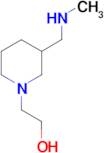 2-{3-[(methylamino)methyl]piperidin-1-yl}ethanol