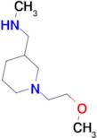 1-[1-(2-methoxyethyl)piperidin-3-yl]-N-methylmethanamine