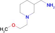 1-[1-(2-methoxyethyl)piperidin-3-yl]methanamine