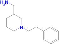 1-[1-(2-phenylethyl)piperidin-3-yl]methanamine