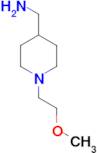 1-[1-(2-methoxyethyl)piperidin-4-yl]methanamine