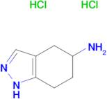 4,5,6,7-tetrahydro-1H-indazol-5-amine dihydrochloride