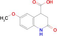 6-methoxy-2-oxo-1,2,3,4-tetrahydroquinoline-4-carboxylic acid