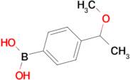 [4-(1-methoxyethyl)phenyl]boronic acid