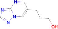 3-[1,2,4]triazolo[1,5-a]pyrimidin-6-ylpropan-1-ol