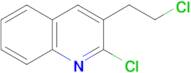 2-chloro-3-(2-chloroethyl)quinoline