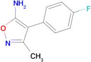 4-(4-fluorophenyl)-3-methylisoxazol-5-amine