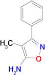 4-methyl-3-phenylisoxazol-5-amine