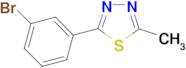 2-(3-bromophenyl)-5-methyl-1,3,4-thiadiazole