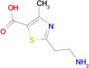 2-(2-aminoethyl)-4-methyl-1,3-thiazole-5-carboxylic acid