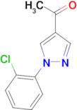 1-[1-(2-chlorophenyl)-1H-pyrazol-4-yl]ethanone