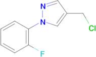 4-(chloromethyl)-1-(2-fluorophenyl)-1H-pyrazole