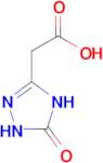 (5-oxo-4,5-dihydro-1H-1,2,4-triazol-3-yl)acetic acid