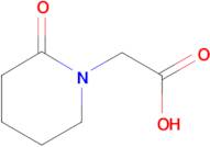 (2-oxopiperidin-1-yl)acetic acid