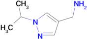 [(1-isopropyl-1H-pyrazol-4-yl)methyl]amine