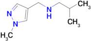2-methyl-N-[(1-methyl-1H-pyrazol-4-yl)methyl]propan-1-amine