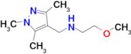 (2-methoxyethyl)[(1,3,5-trimethyl-1H-pyrazol-4-yl)methyl]amine