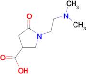 1-[2-(dimethylamino)ethyl]-5-oxopyrrolidine-3-carboxylic acid