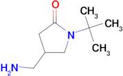 4-(aminomethyl)-1-tert-butylpyrrolidin-2-one