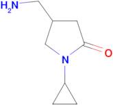 4-(aminomethyl)-1-cyclopropylpyrrolidin-2-one