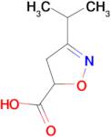 3-isopropyl-4,5-dihydroisoxazole-5-carboxylic acid