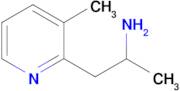 1-(3-methylpyridin-2-yl)propan-2-amine