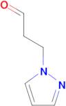 3-(1H-pyrazol-1-yl)propanal