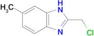 2-(chloromethyl)-6-methyl-1H-benzimidazole