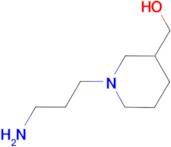 [1-(3-aminopropyl)piperidin-3-yl]methanol