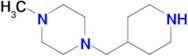 1-methyl-4-(4-piperidinylmethyl)piperazine