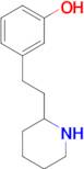 3-(2-piperidin-2-ylethyl)phenol