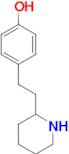 4-(2-piperidin-2-ylethyl)phenol