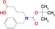 4-[benzyl(tert-butoxycarbonyl)amino]butanoic acid