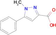 1-methyl-5-phenyl-1H-pyrazole-3-carboxylic acid