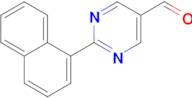 2-(1-naphthyl)pyrimidine-5-carbaldehyde