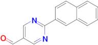 2-(2-naphthyl)pyrimidine-5-carbaldehyde