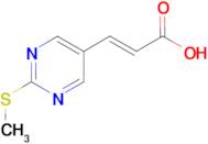 (2E)-3-[2-(methylthio)pyrimidin-5-yl]acrylic acid