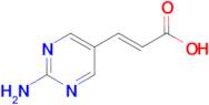 (2E)-3-(2-aminopyrimidin-5-yl)acrylic acid