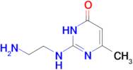 2-[(2-aminoethyl)amino]-6-methylpyrimidin-4(3H)-one