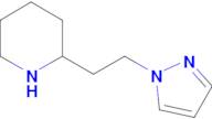 2-[2-(1H-pyrazol-1-yl)ethyl]piperidine