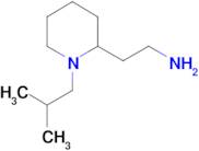 2-(1-isobutylpiperidin-2-yl)ethanamine