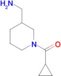 1-[1-(cyclopropylcarbonyl)piperidin-3-yl]methanamine